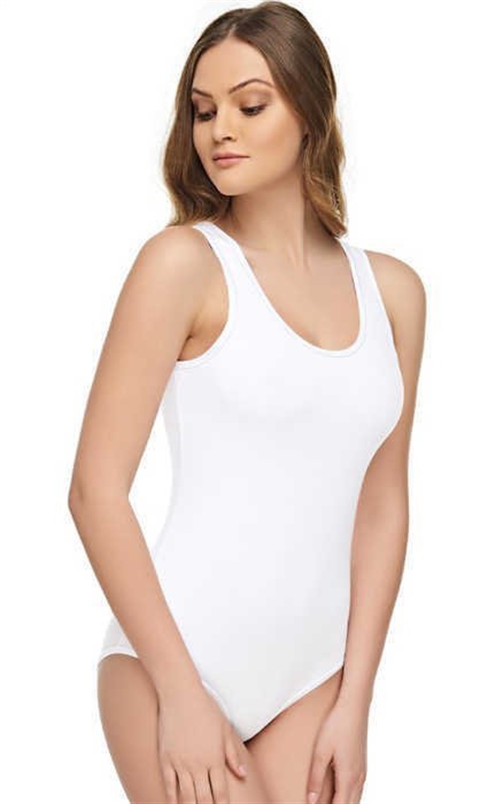 TUTKU ELİT 2005 BAYAN MODAL GENİŞ ASKILI ÇITÇITLI BADY