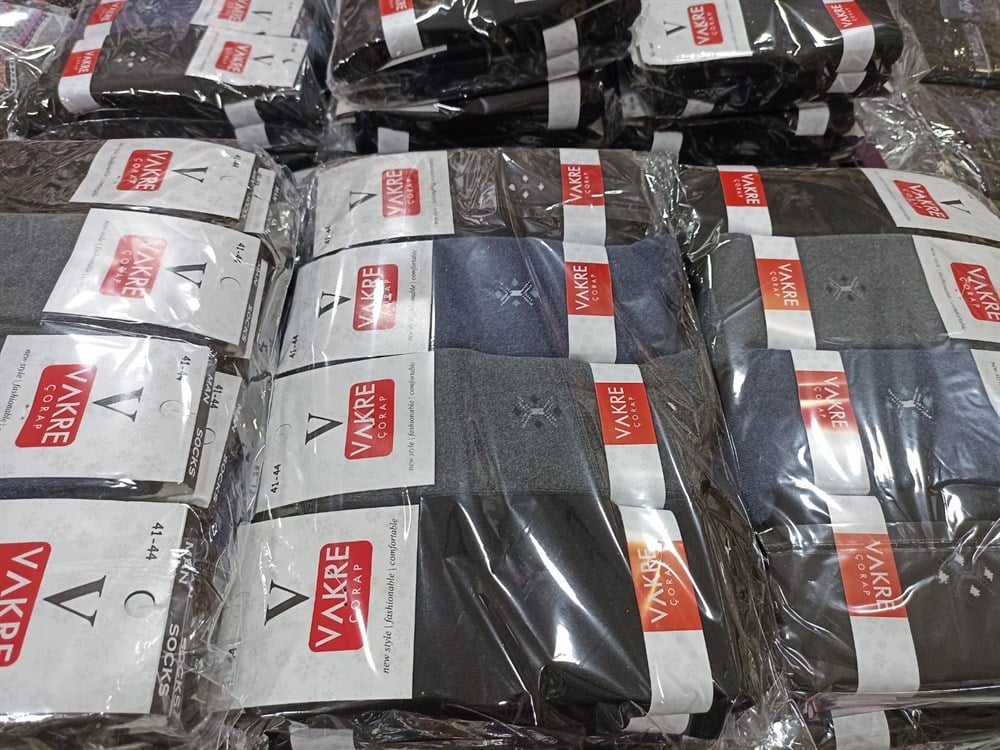 VAKRE ERKEK HAVLU SOKET ÇORAP