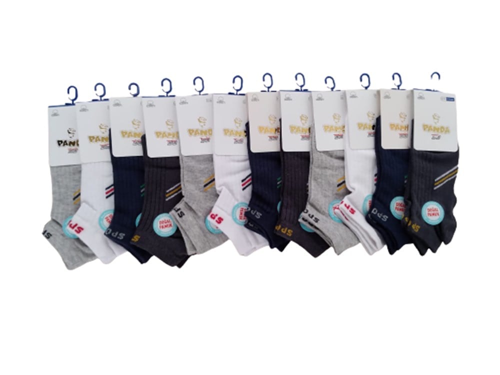 VİP P03 ÇOCUK PANDA PENYE PATİK ÇORAP