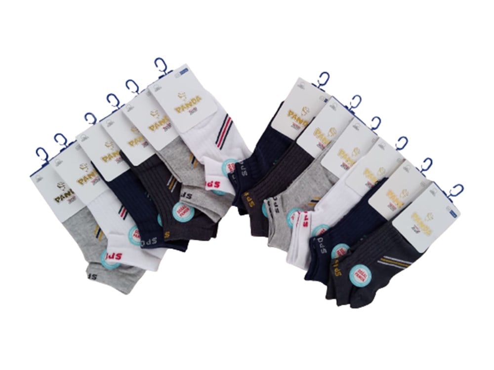 VİP P03 ÇOCUK PANDA PENYE PATİK ÇORAP