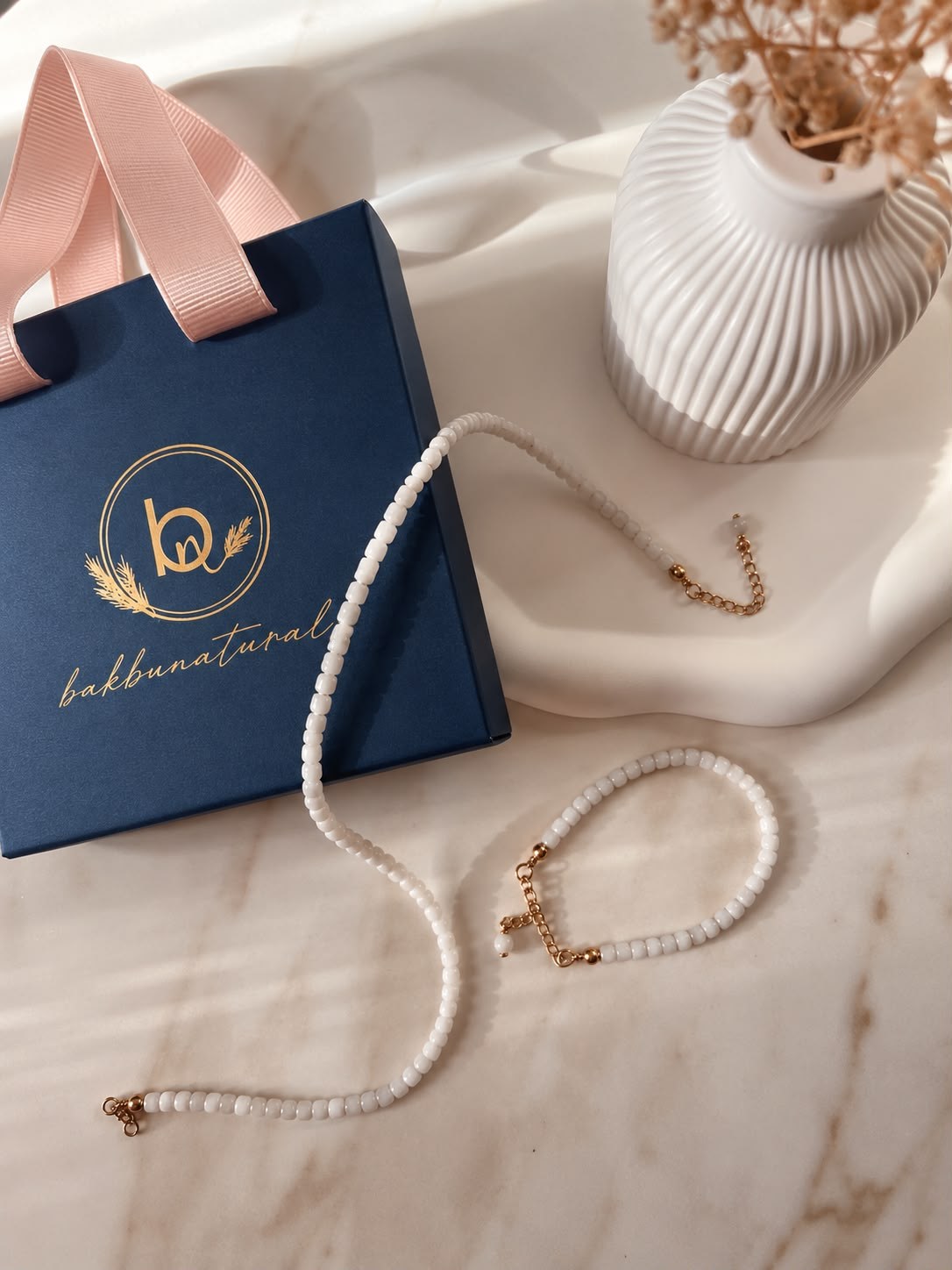 1.Sınıf Kare Kesim Fasetli Aytaşı Kolye ve Bileklik Set(Gold  Zincir) 