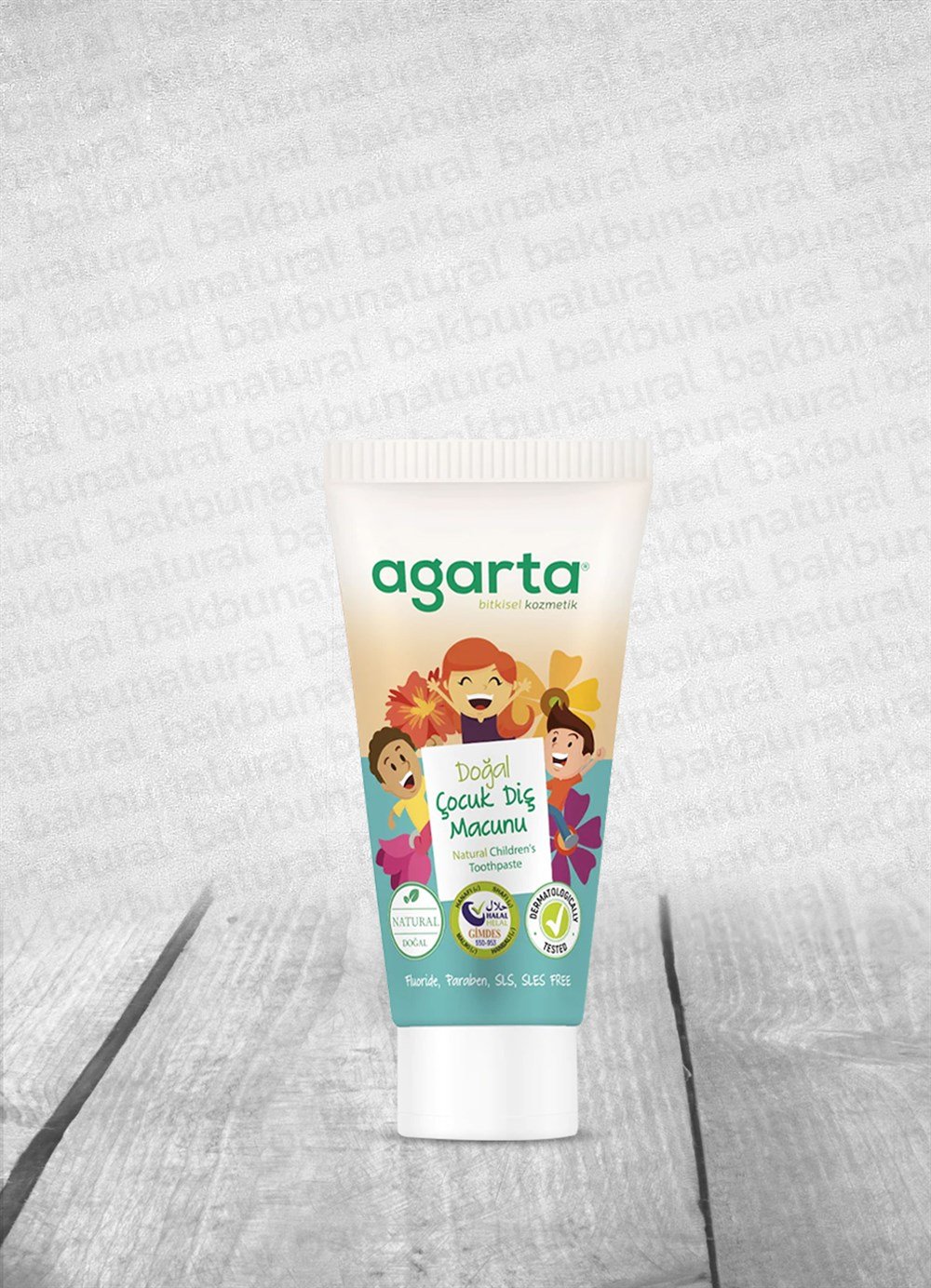 Agarta Çocuk Diş Macunu Florür Paraben Ve SLS İçermez 75ml