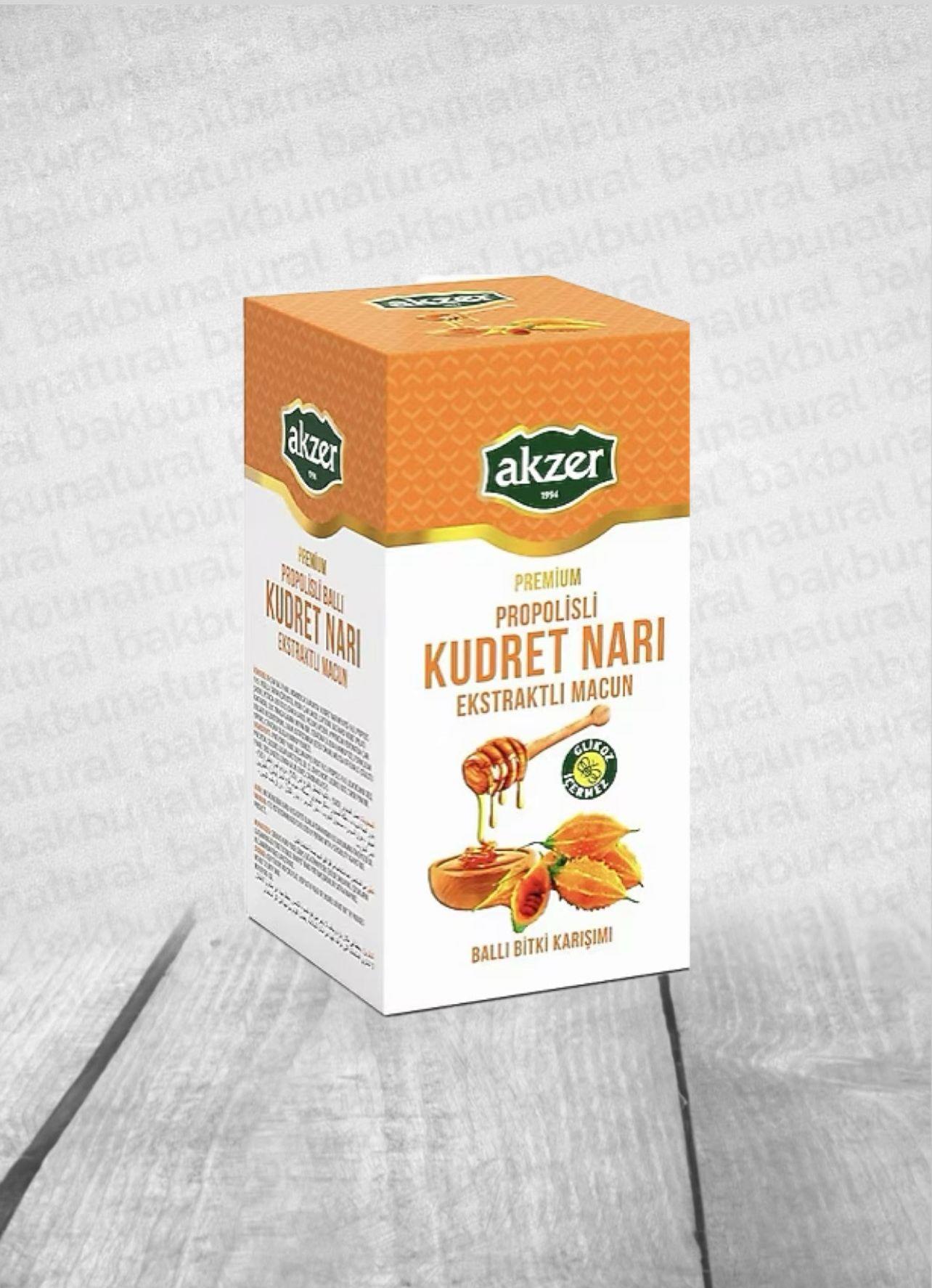 Akzer Premium Kudret Narı Ekstraklı Macun 300gr 