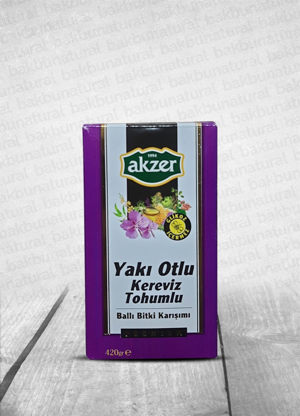 Akzer Yakı Otlu Kereviz Tohumlu Bitkisel Macun 420 Gr
