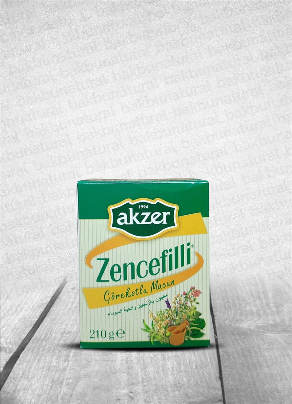 Akzer Zencefilli Cörekotlu Macun 210gr