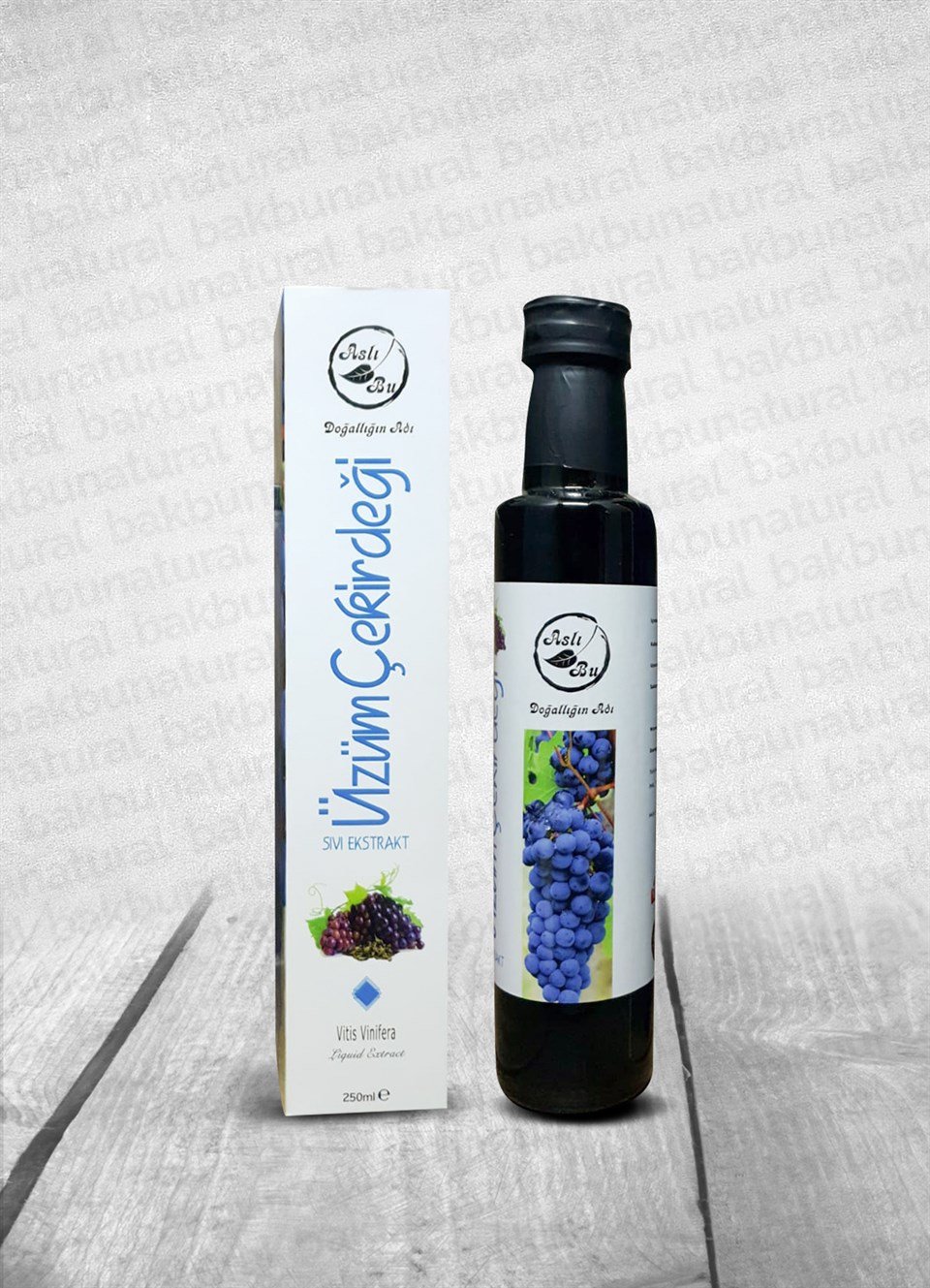 Aslıbu Üzüm Çekirdeği Sıvı Ekstratı 250Ml