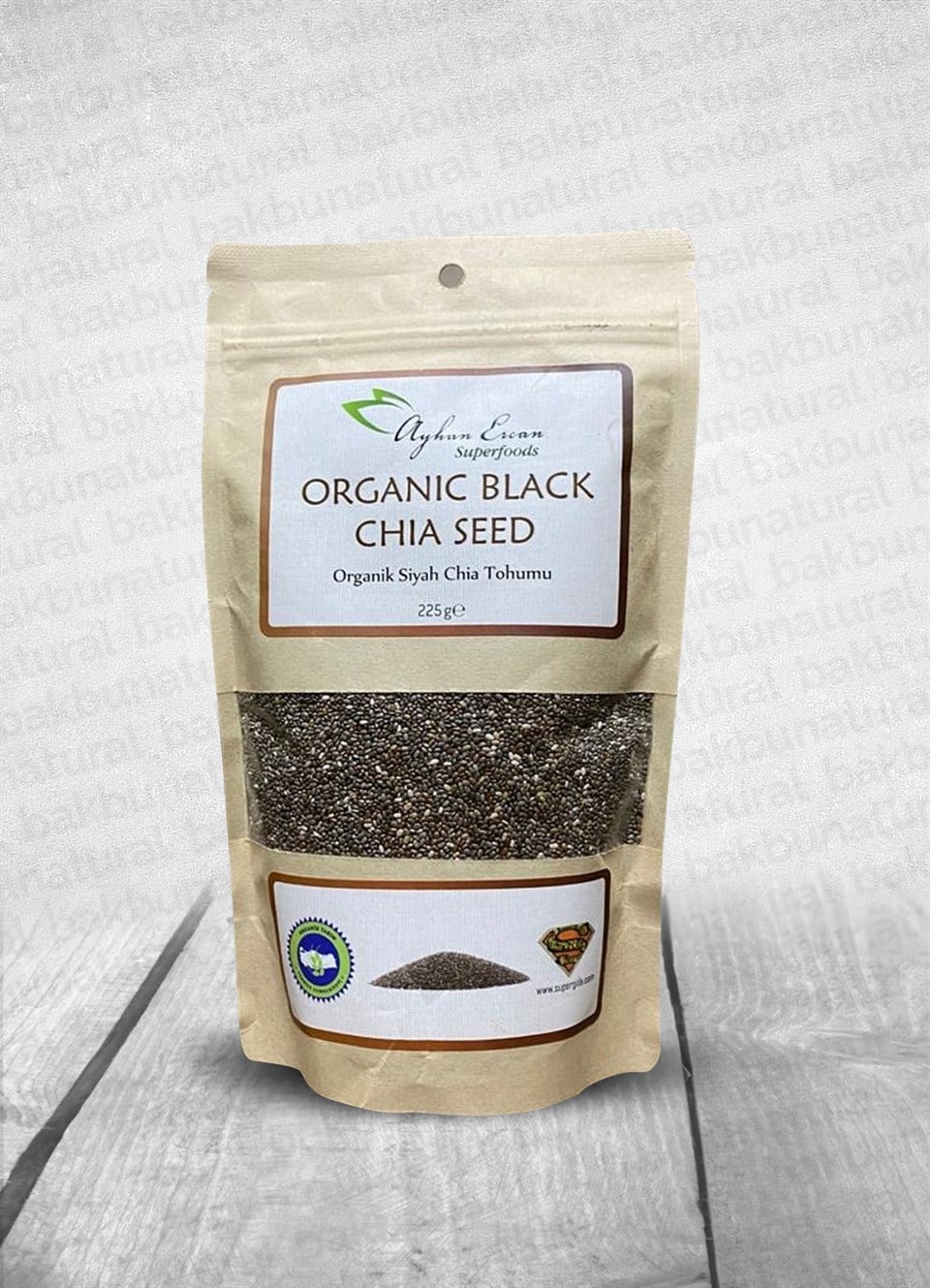 Ayhan Ercan Organik Siyah Chia Tohumu 225 Gr