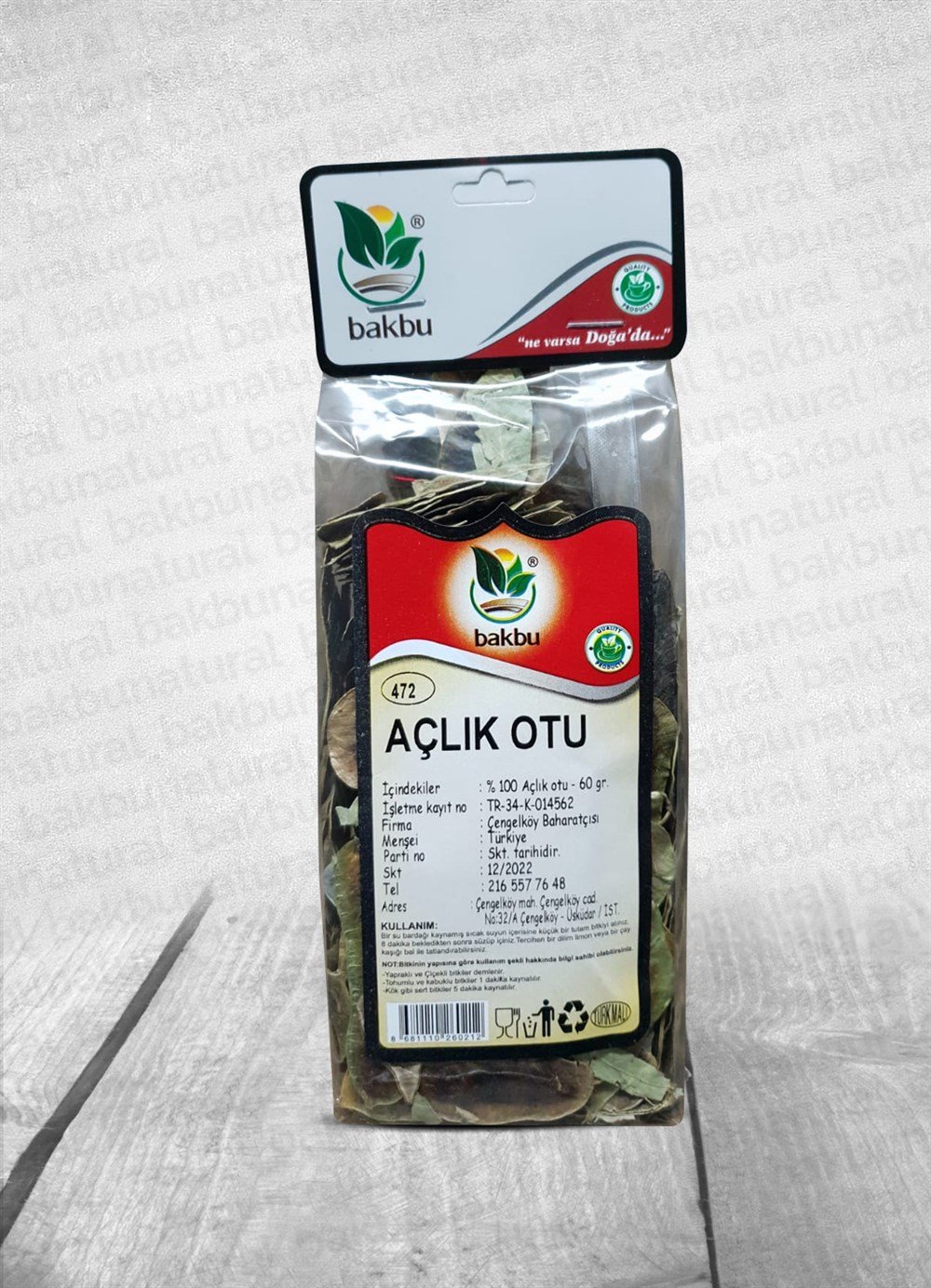 Bakbu Açlık Otu 60gr
