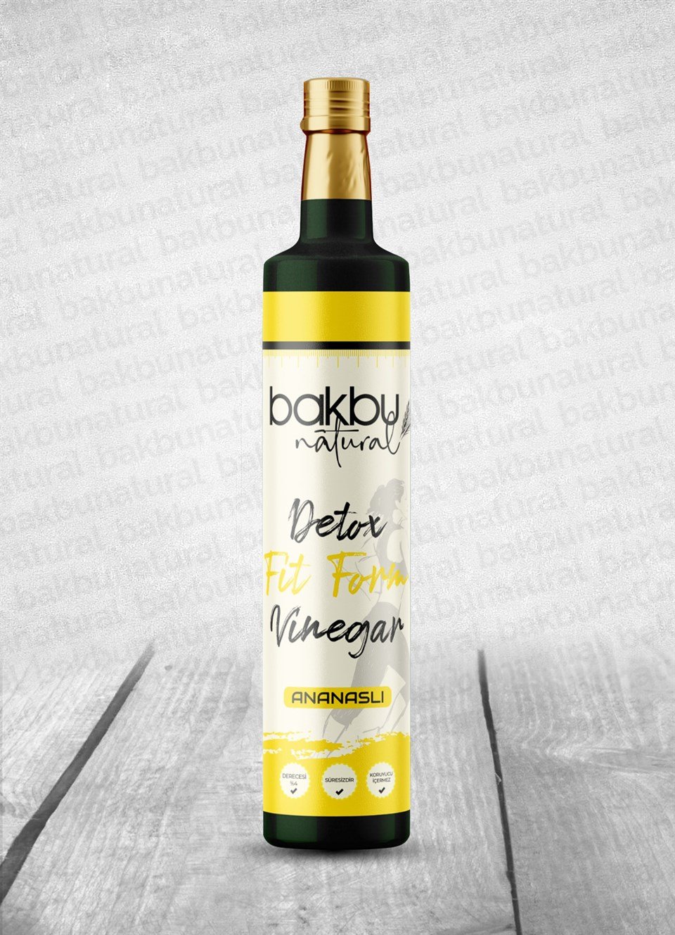 Bakbu Ananaslı Detox Sirkesi