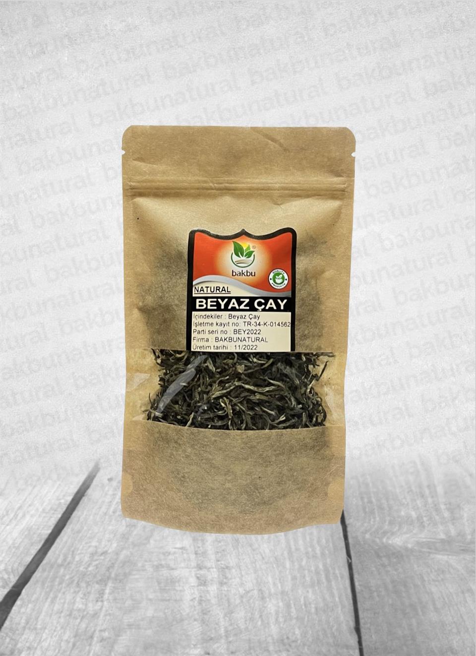 Bakbu Beyaz Çay 50 Gr