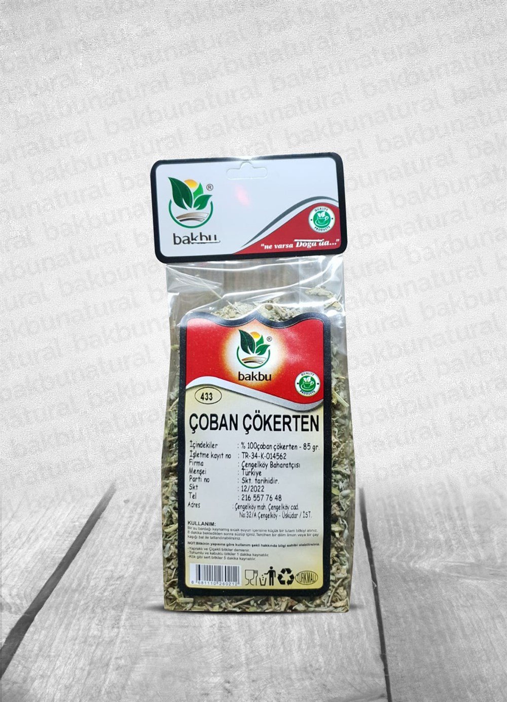 Bakbu Çoban Çökerten 85gr