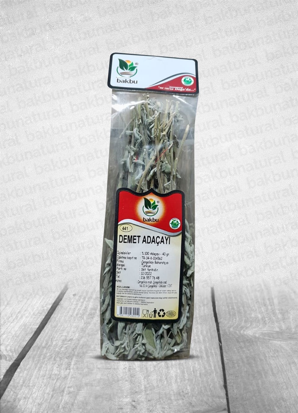 Bakbu Demet Adaçayı 40gr