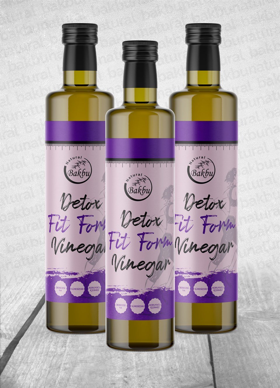 Bakbu Detox Fit Form Sirke 3Lü