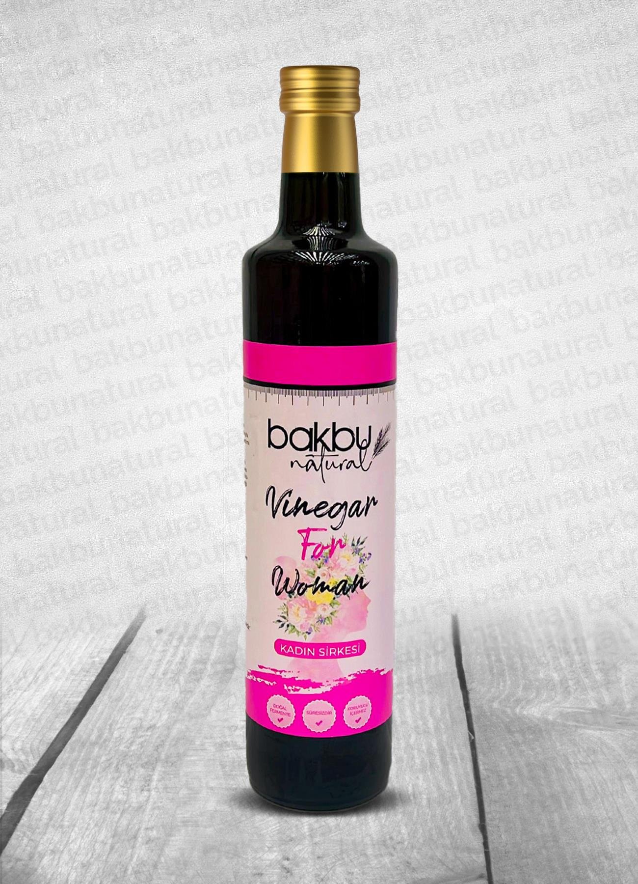 Bakbu Kadın Sirkesi 500 ML (Reglii düzeni,PMS dönemi Yardımcı)