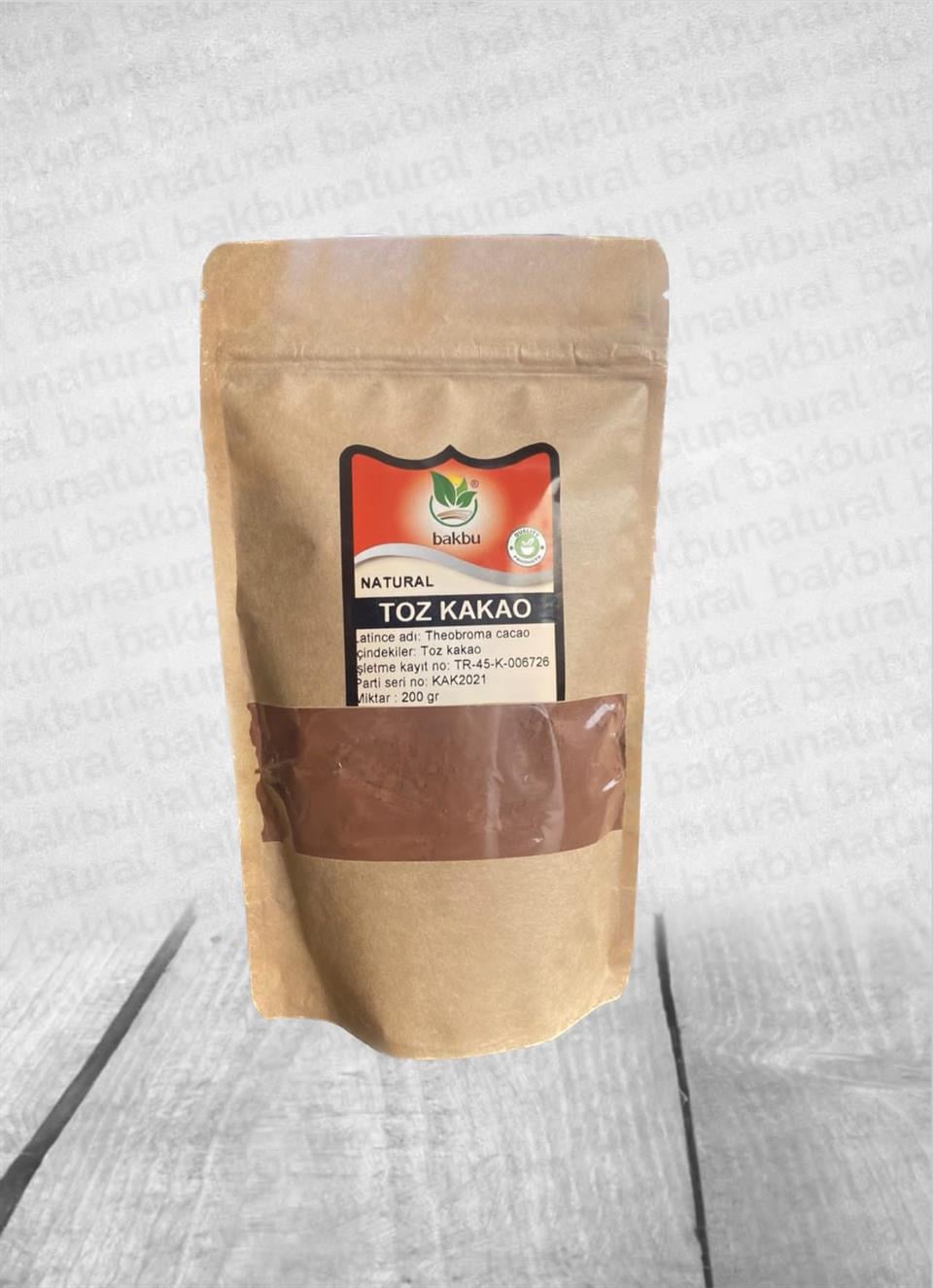 Bakbu Kakao Tozu 200Gr
