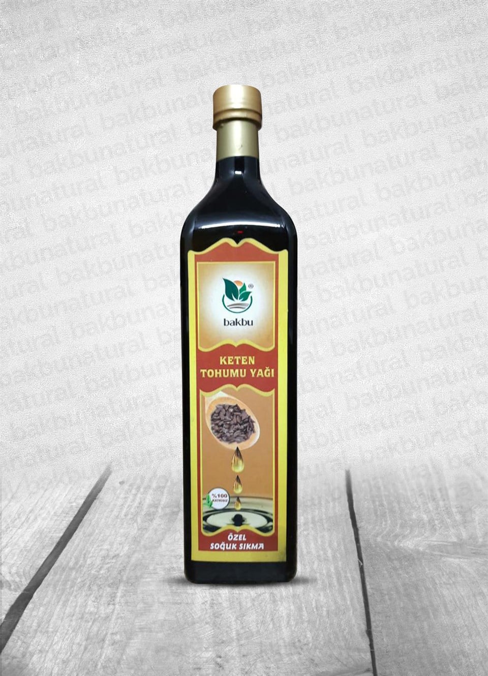 Bakbu Keten Tohumu Yağı 1 Lt