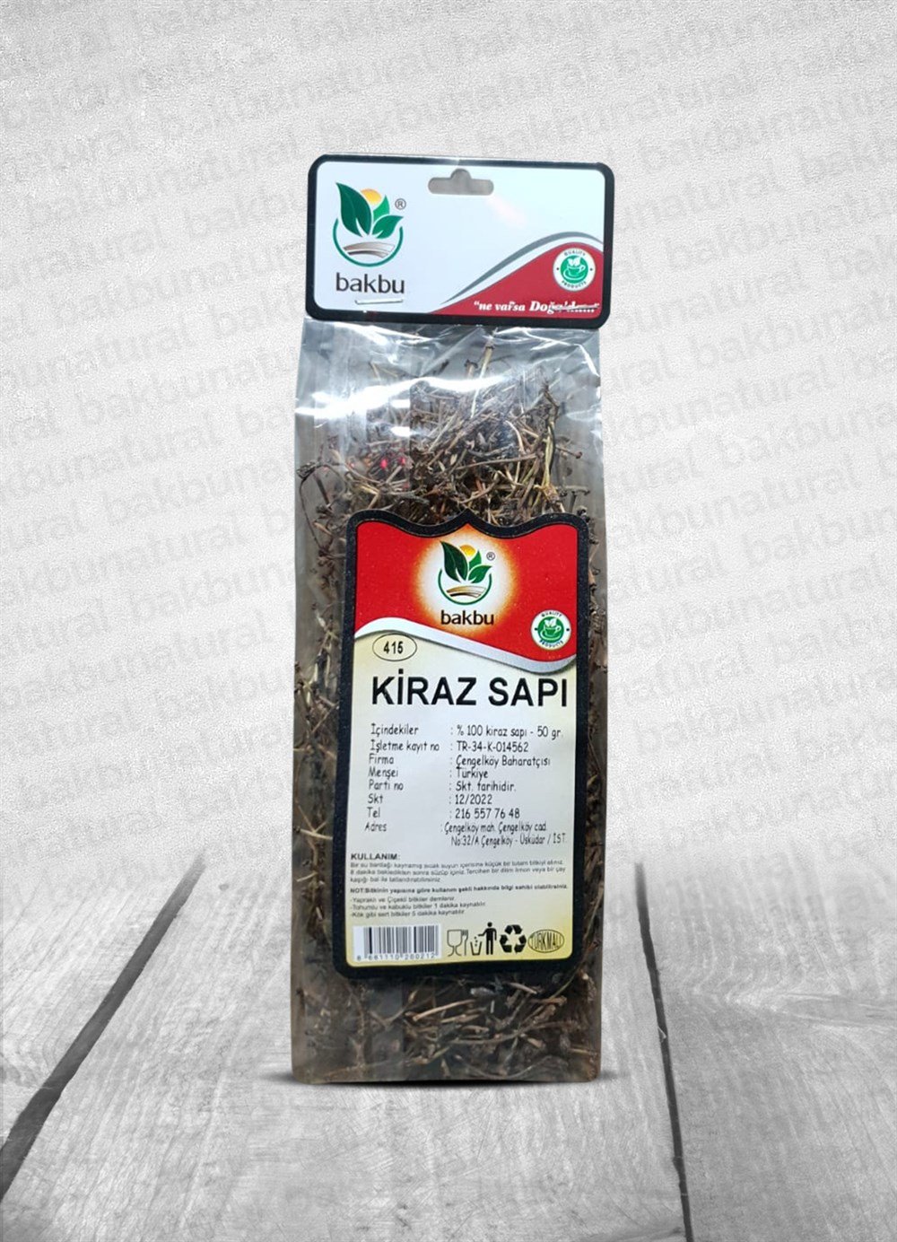 Bakbu Kiraz Sapı 50gr