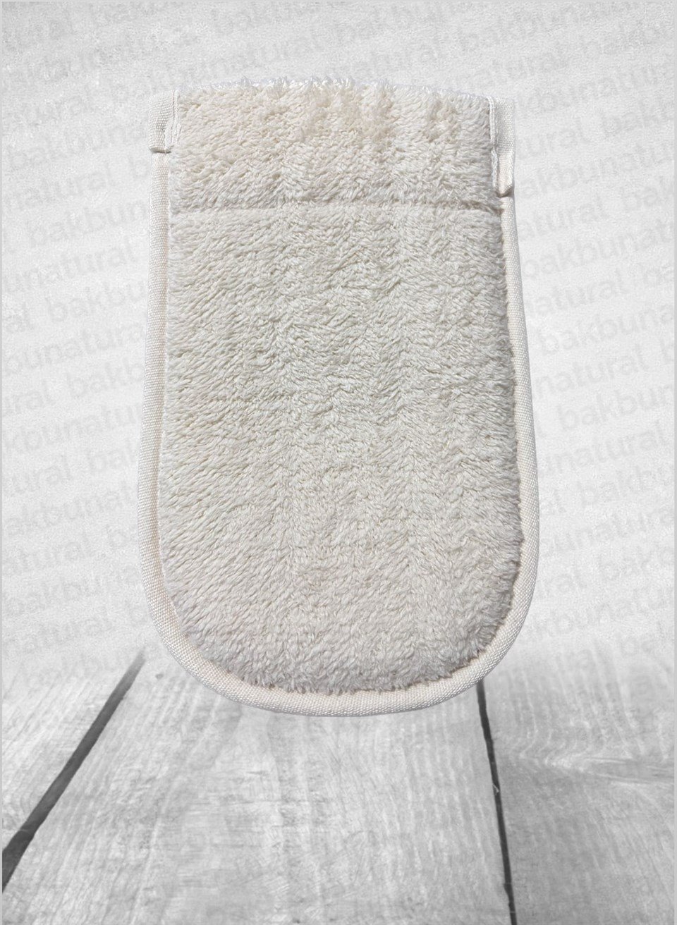 Bakbu Natural El Geçmeli Kabaklı Lifli Vücut Kesesi