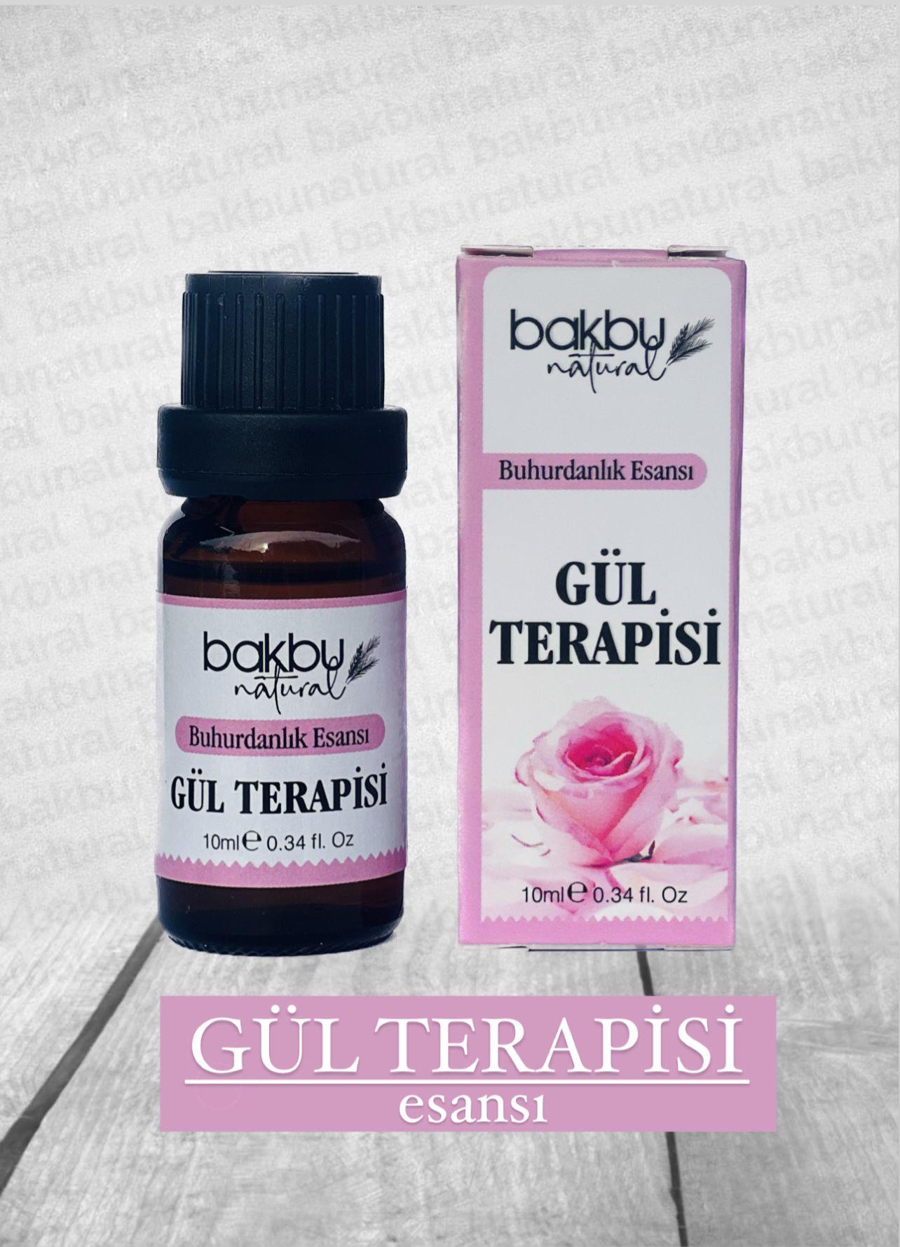 Bakbu Natural Gül Terapisi Esansı