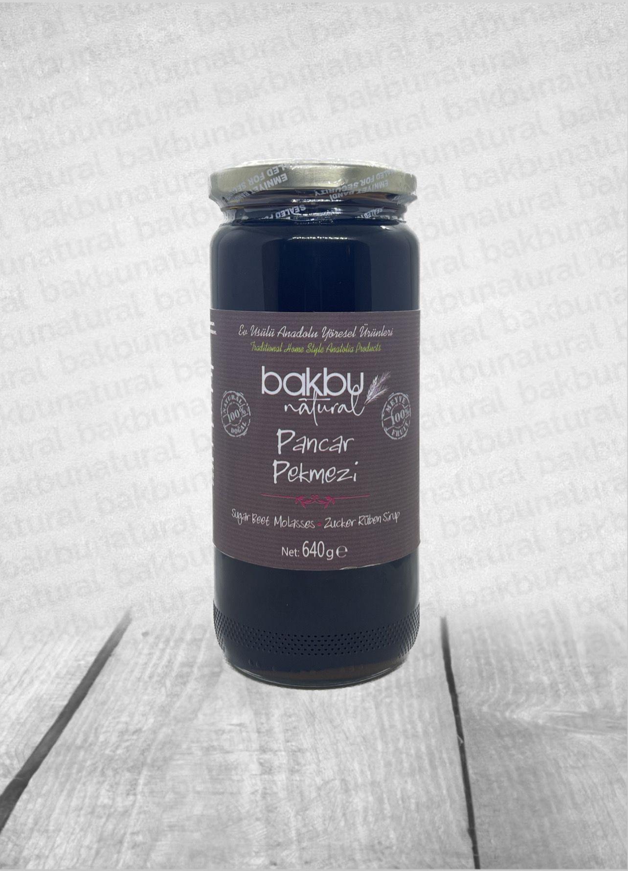 Bakbu Natural Pancar Pekmez 640gr.