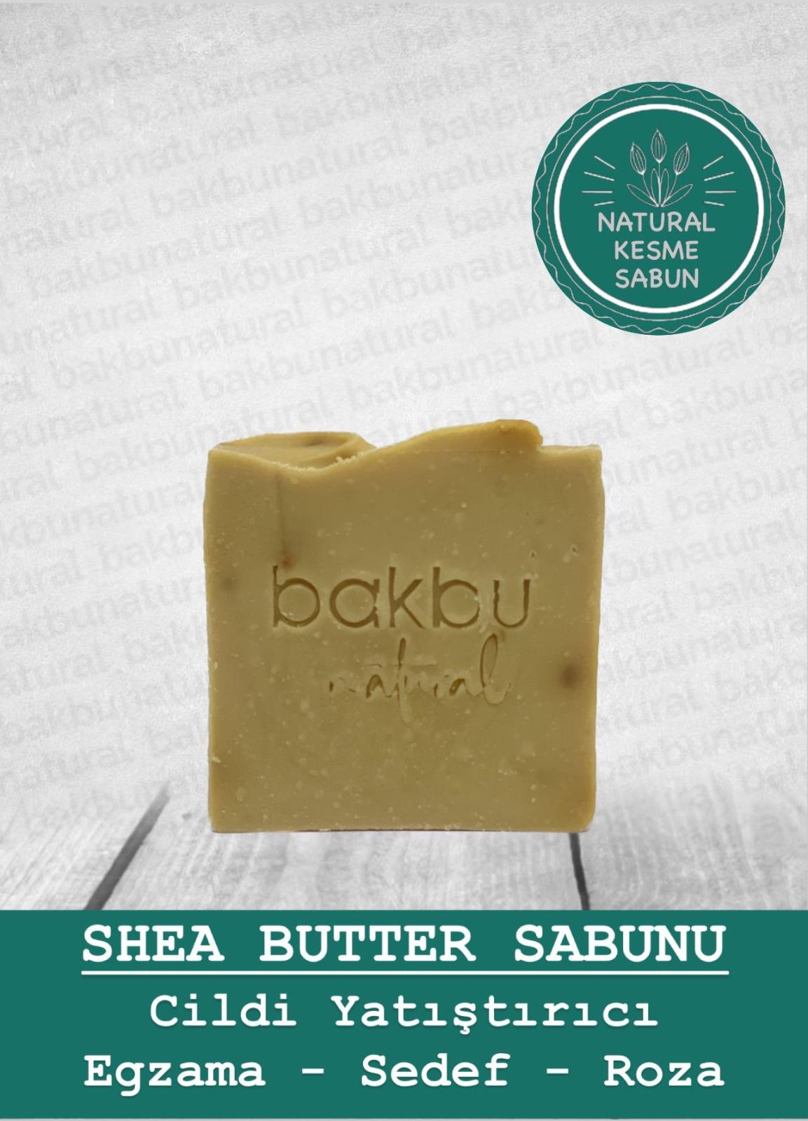 Bakbu Natural Shea Butter Kesme Sabun