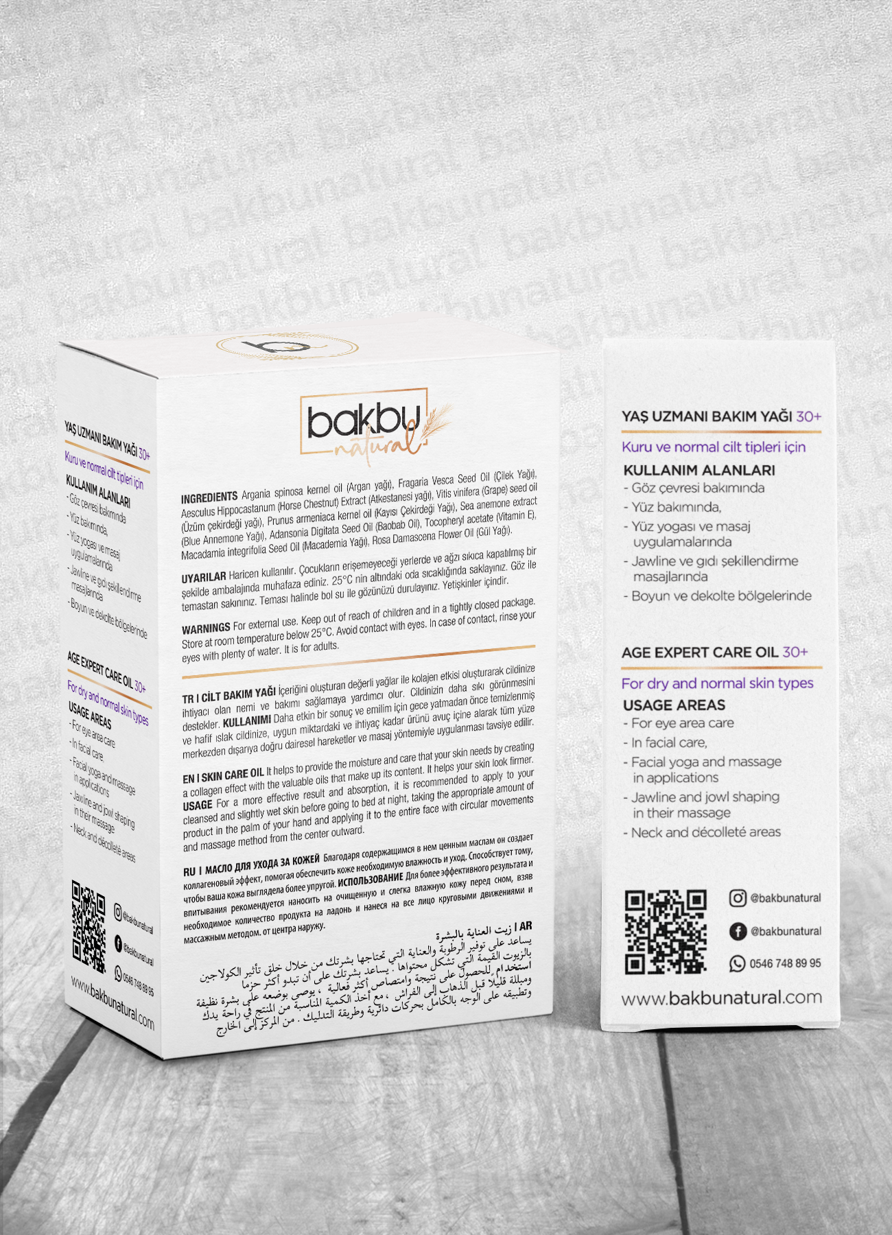 Bakbu Natural Yaş Uzmanı Bakım Yağı Anti Aging Etkili Sıkılaştırıcı Yüz Ve Göz Çevresi Boyun Ve Dekolte Bölgesi Bakımında ,Yüz yogası Masajında ,Jawline ve Gıdı Şekillendirme masajında