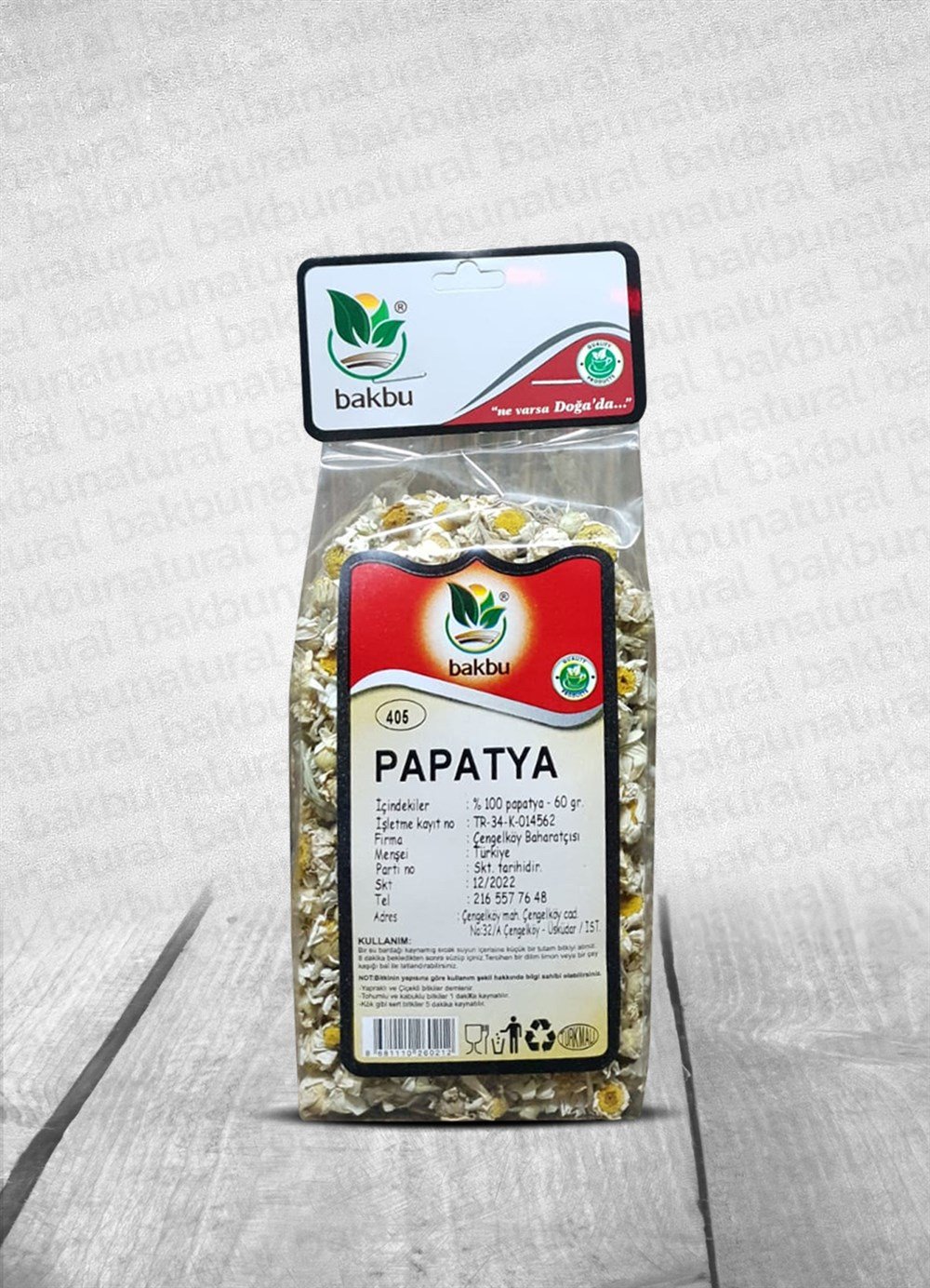 Bakbu Papatya 60gr