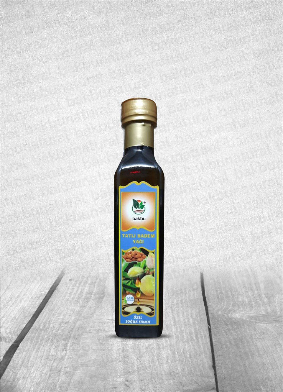 Bakbu Tatlı Badem Yağı 250 ml 