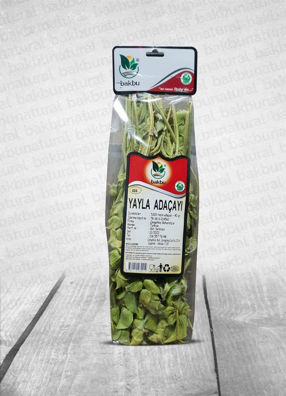 Bakbu Yayla Adaçayı 40gr