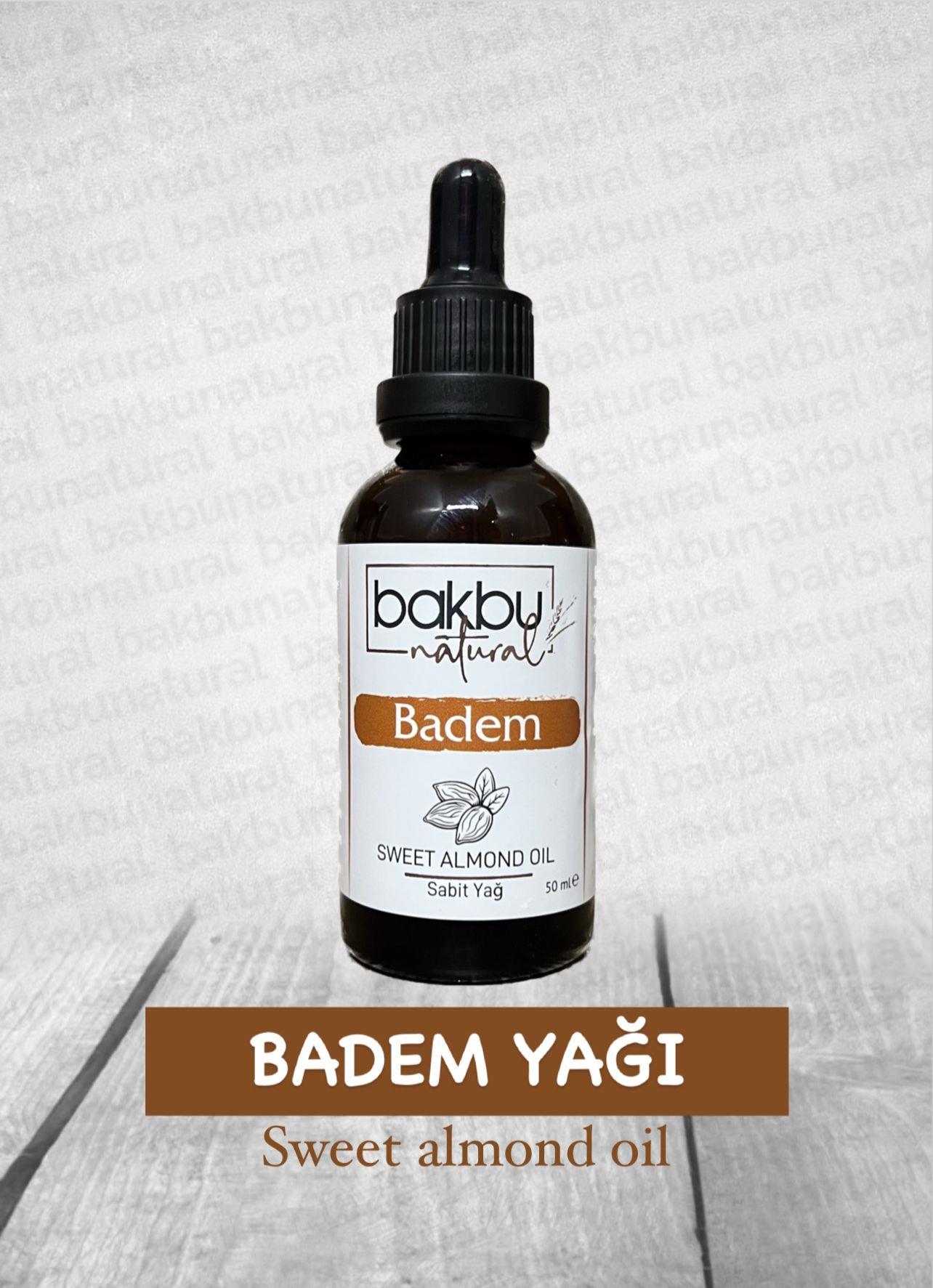 Bakbunatural Badem Yağı 50 ml.