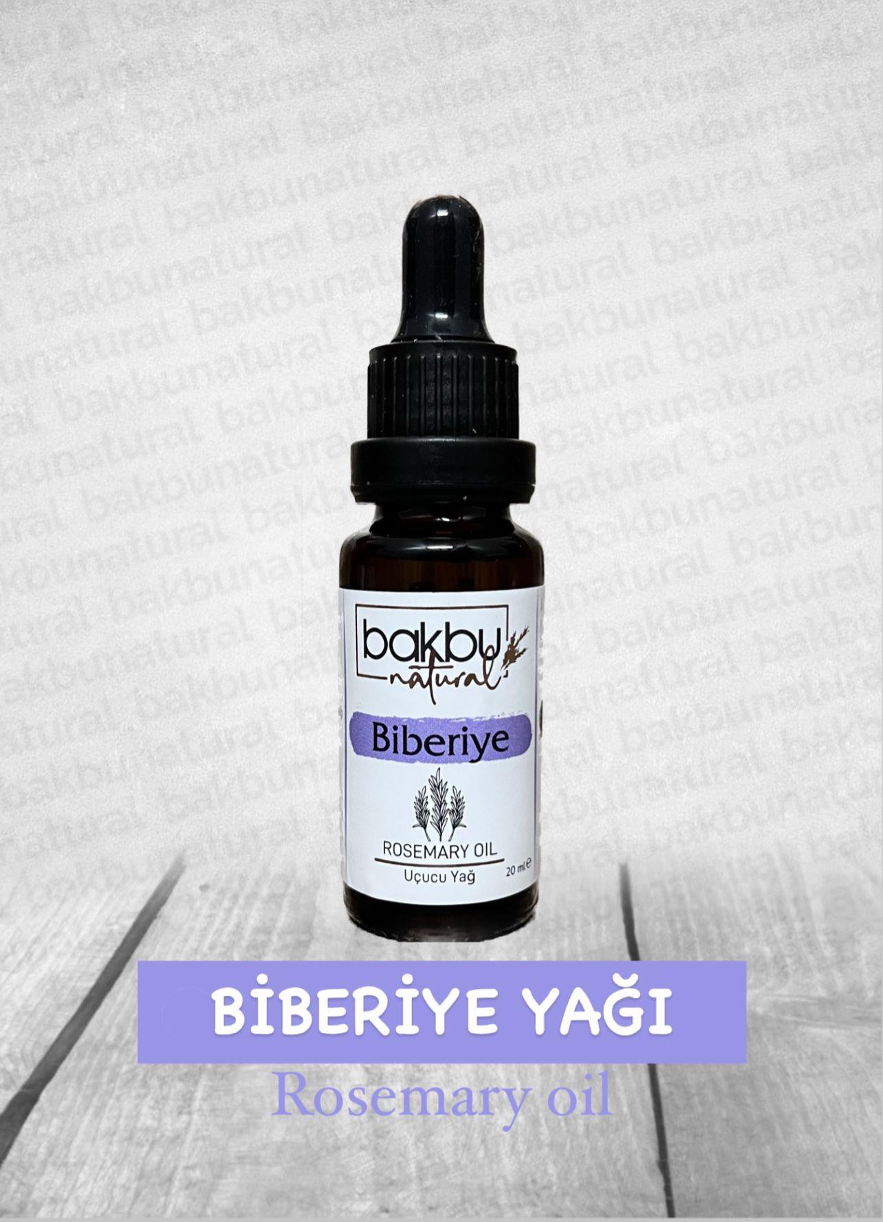 Bakbunatural Biberiye Yağı 20 ml.
