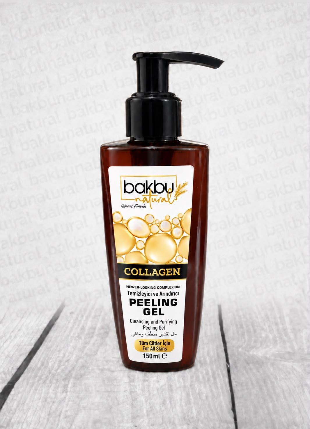 Bakbunatural Collegen Temizleyici ve Arındırıcı Peeling Gel 150 ml.