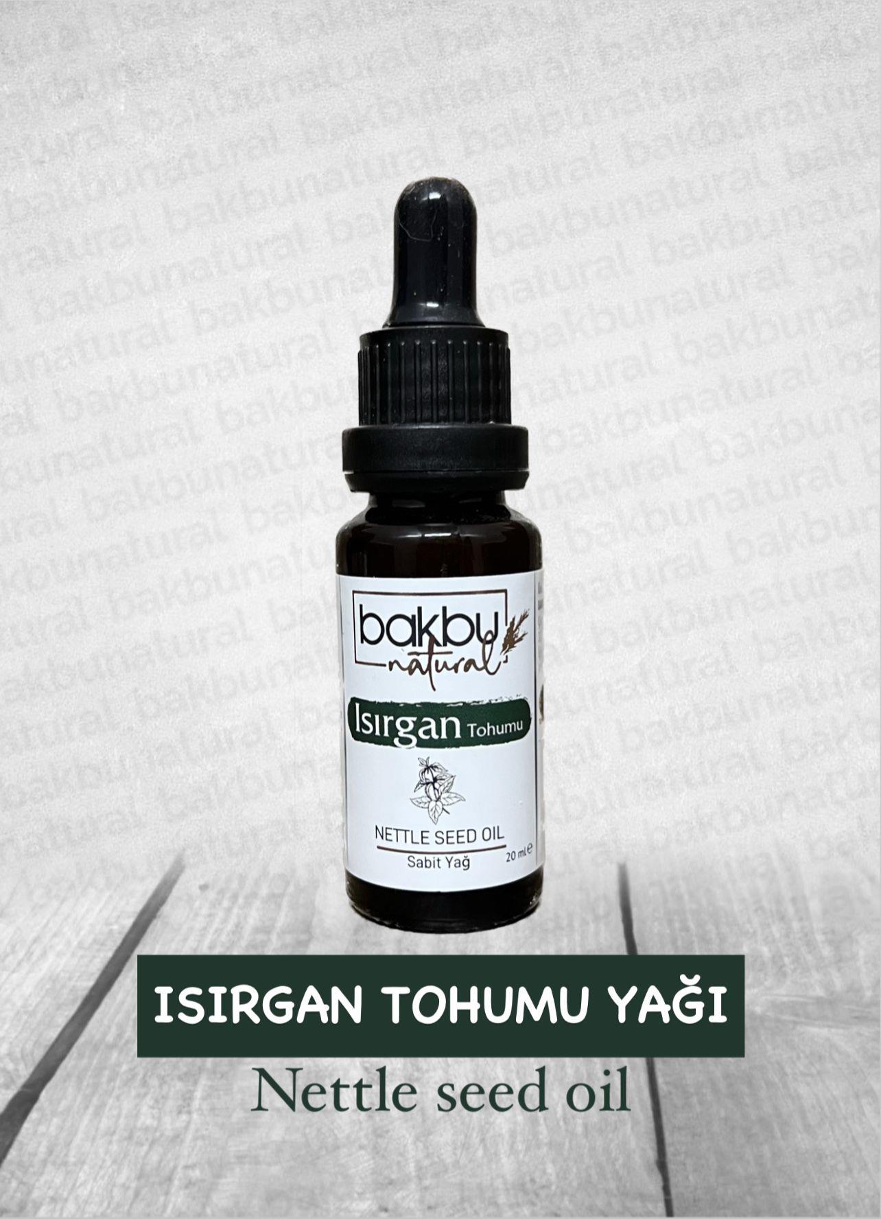 Bakbunatural Isırgan Tohumu Yağı 20 ml.