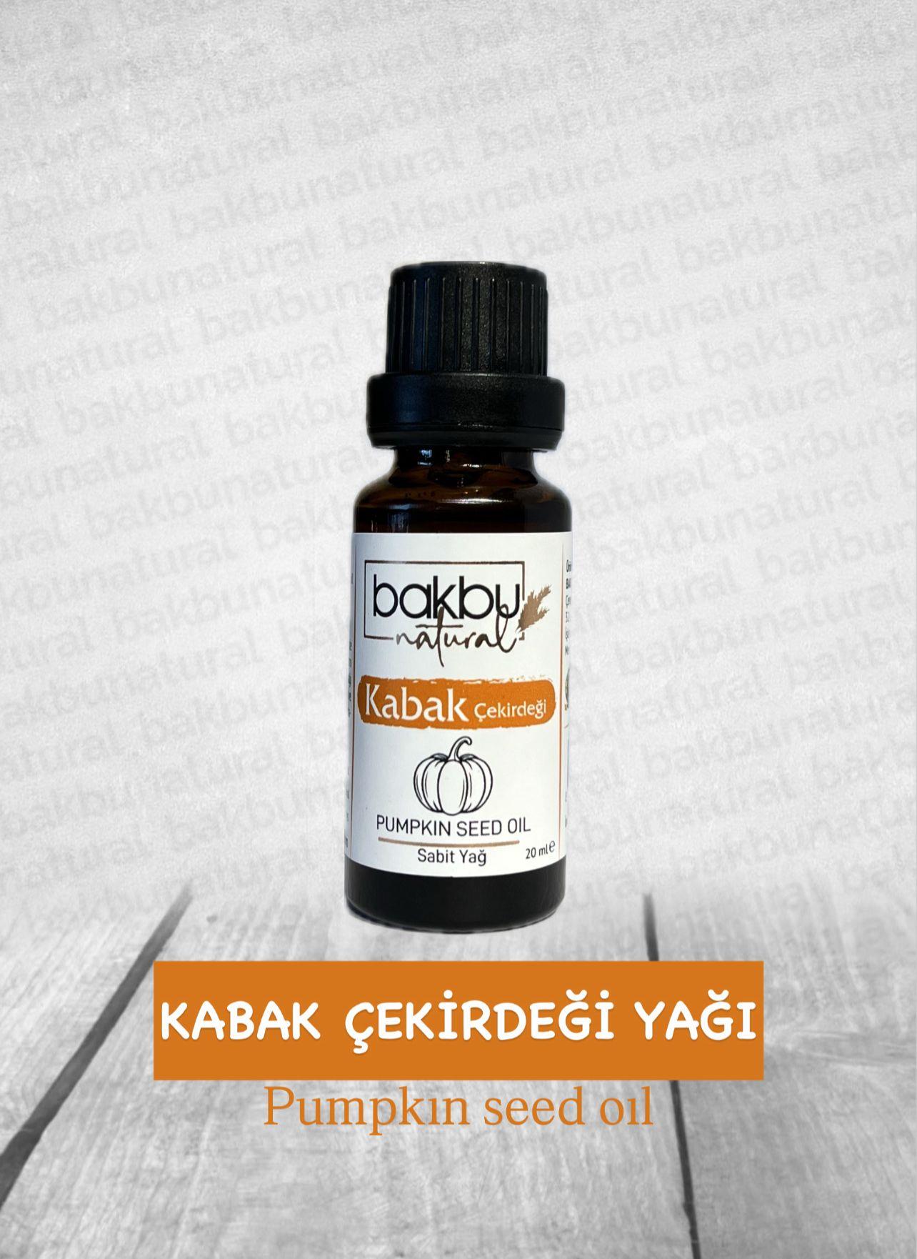 Bakbunatural Kabak Çekirdeği Yağ 20 ml