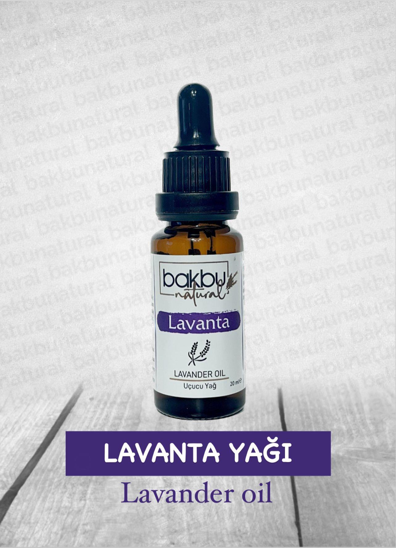 Bakbunatural Lavanta Yağı 20 ml.