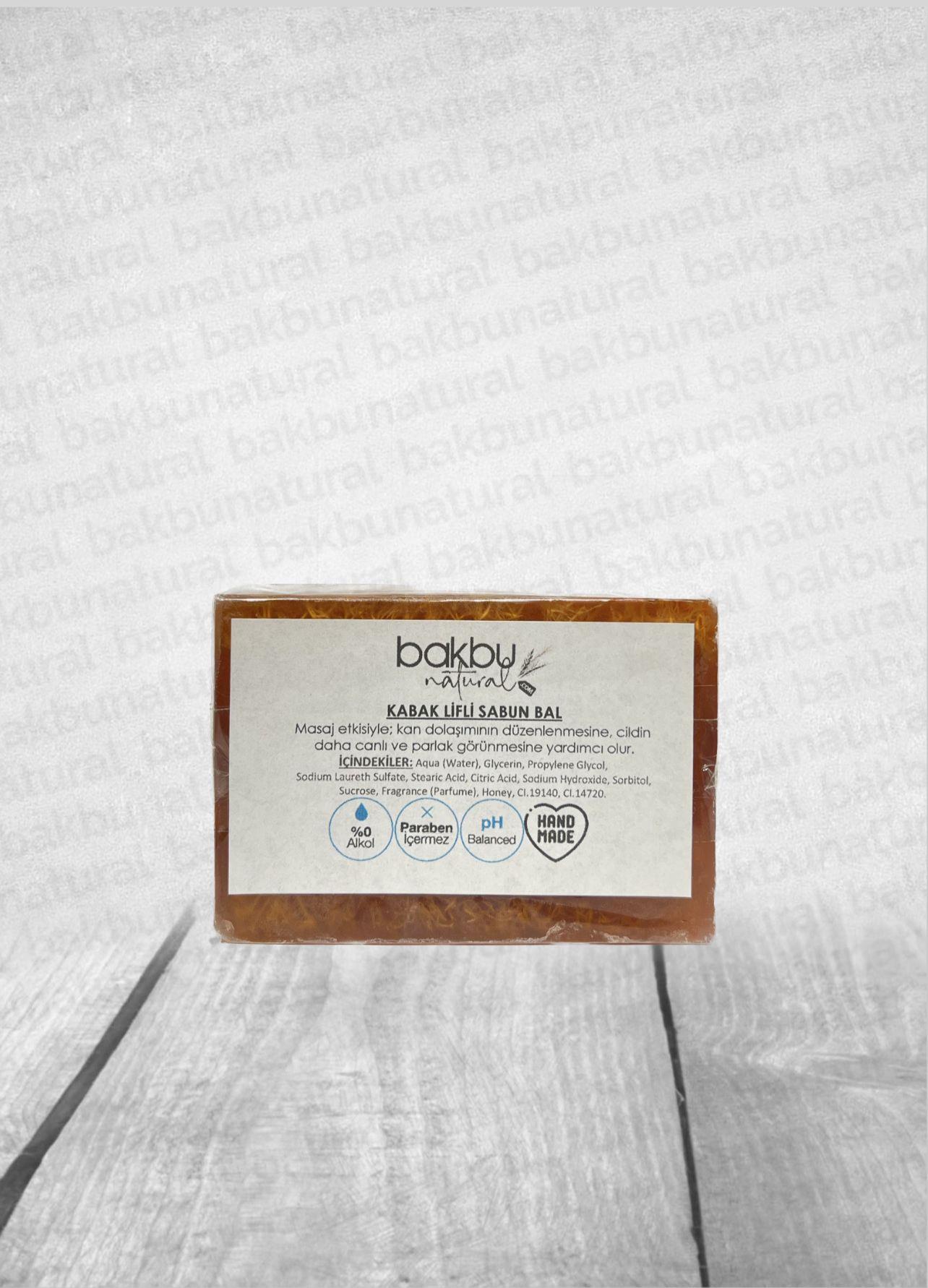 Bakbunatural  Lifli Sabun ( Ballı )
