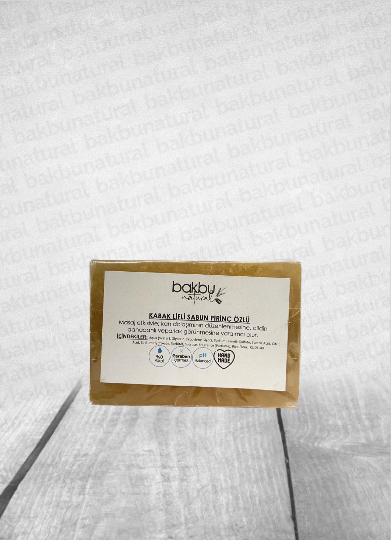 Bakbunatural Lifli Sabun ( Pirinç )