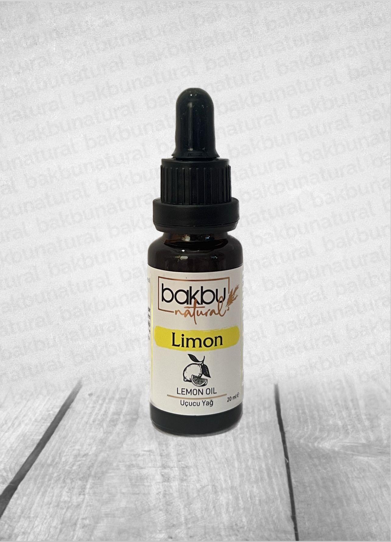 Bakbunatural Limon Yağı 20 ml.