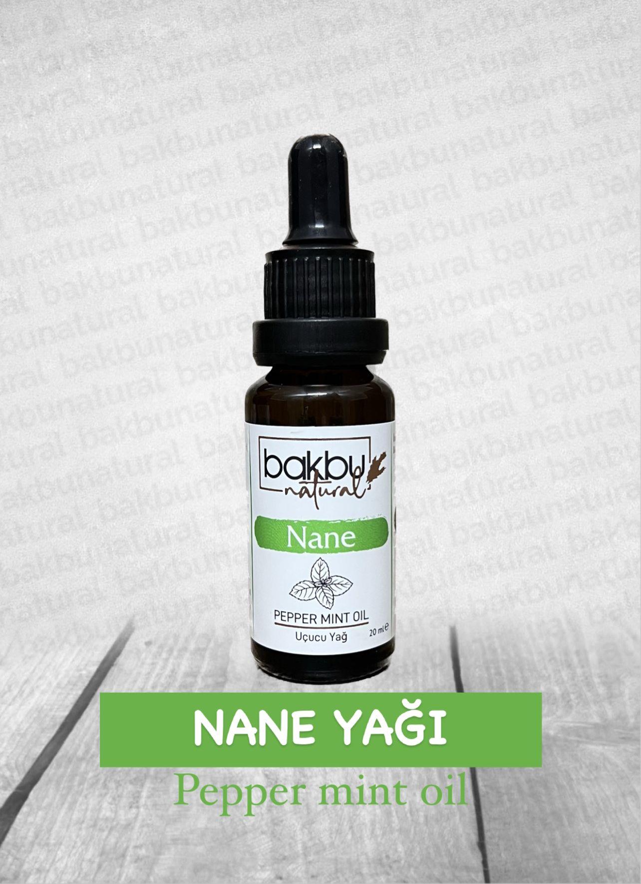 Bakbunatural Nane Yağı 20 ml.