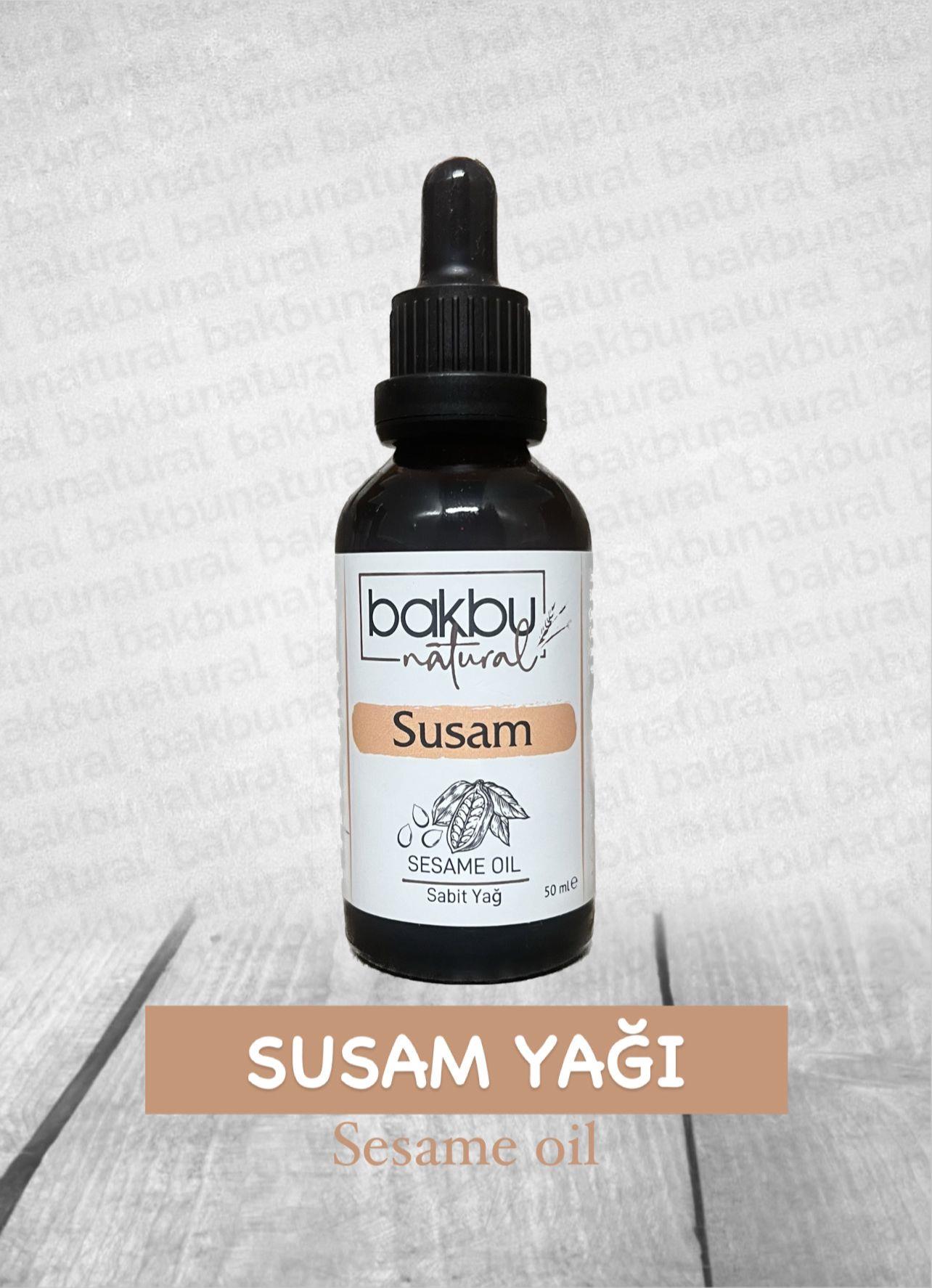 Bakbunatural Susam Yağı 50 ml.