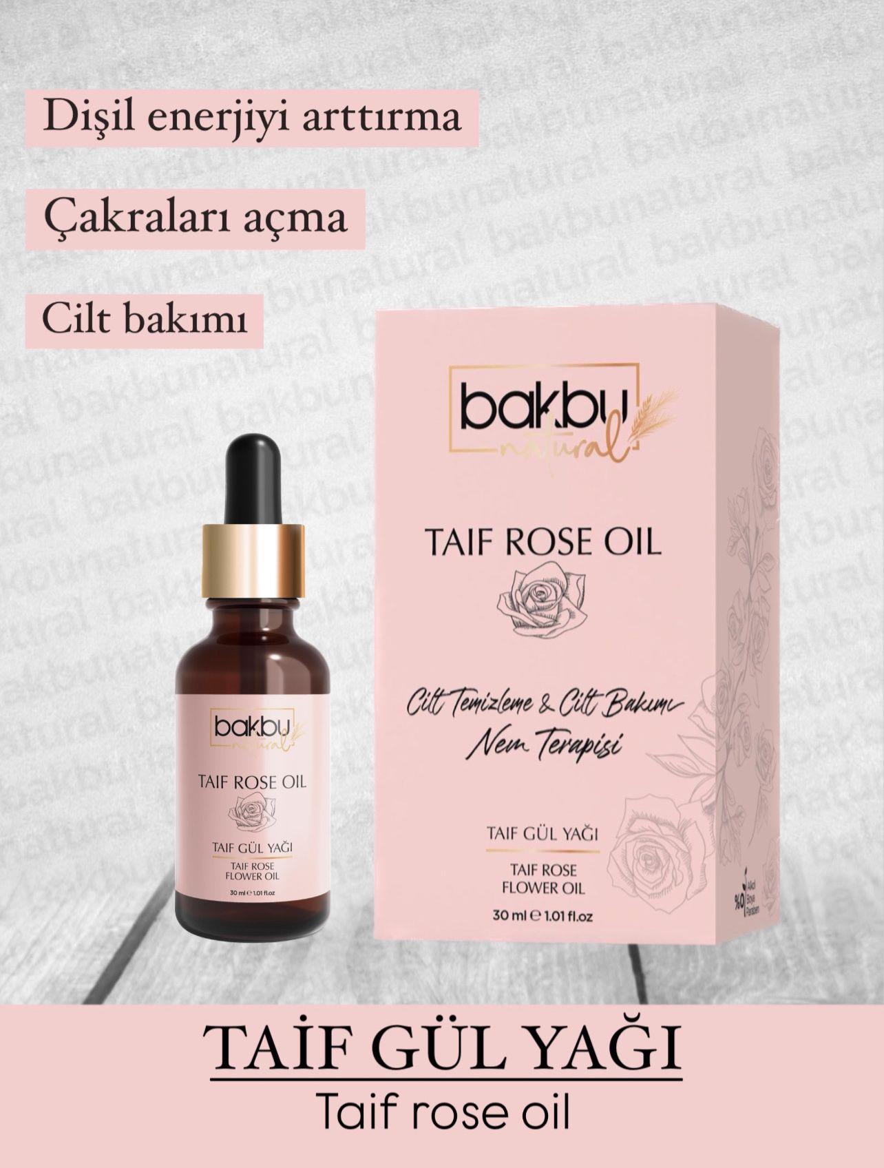 Bakbunatural Taif Gülü 30 ml.