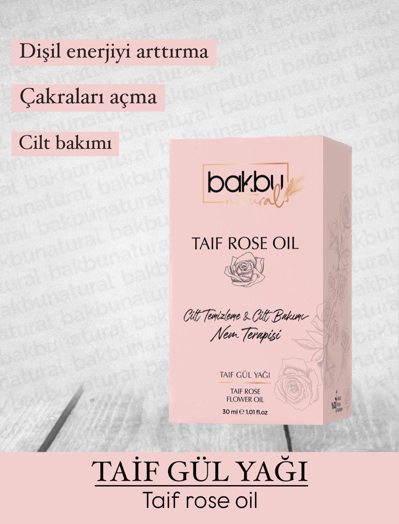 Bakbunatural Taif Gülü 30 ml.