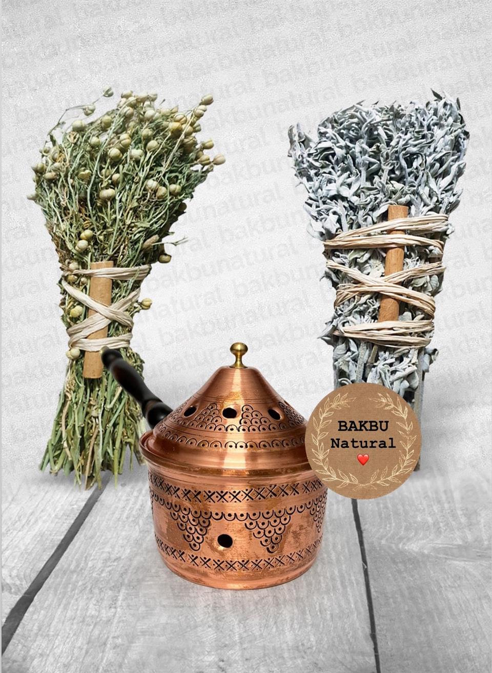 Bakır Tütsü tavası no:8 , Demet Üzerlik ve Ada Çayı Tütsüsü