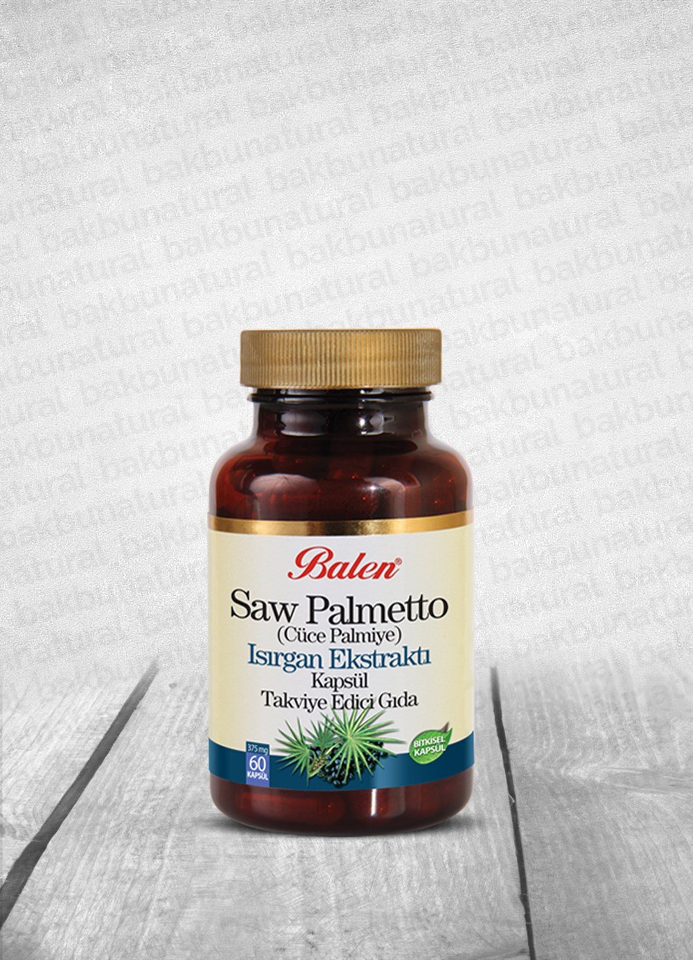 Balen Cüce Palmiye (Saw Palmetto) Ekstratı 60 Kapsül