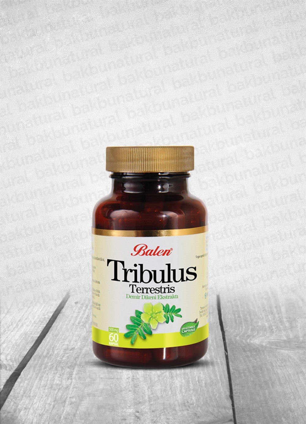 Balen Demir Dikeni (Tribulus Terrestris) Takviye Edici Gıda 60 Kapsül