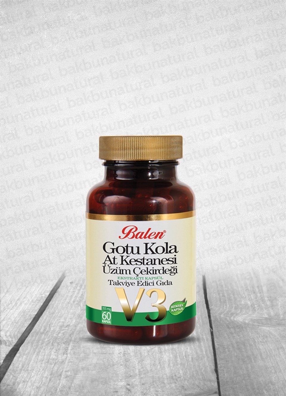 Balen Gotu Kola At Kestanesi Üzüm Çekirdeği Ekstratı 60 Kapsül