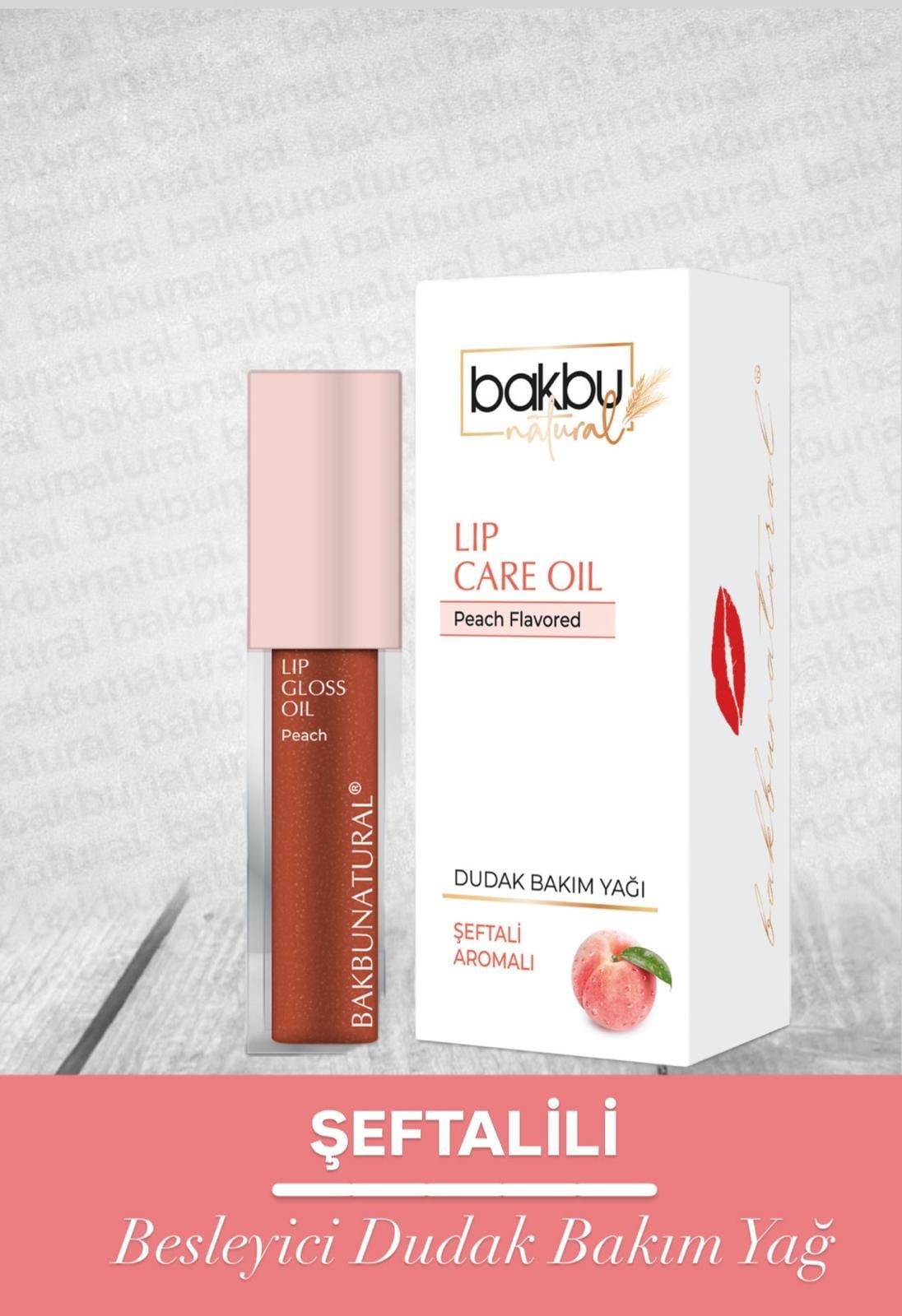 Besleyici Dudak Bakım Yağı 6ml (Şeftali Aromalı )