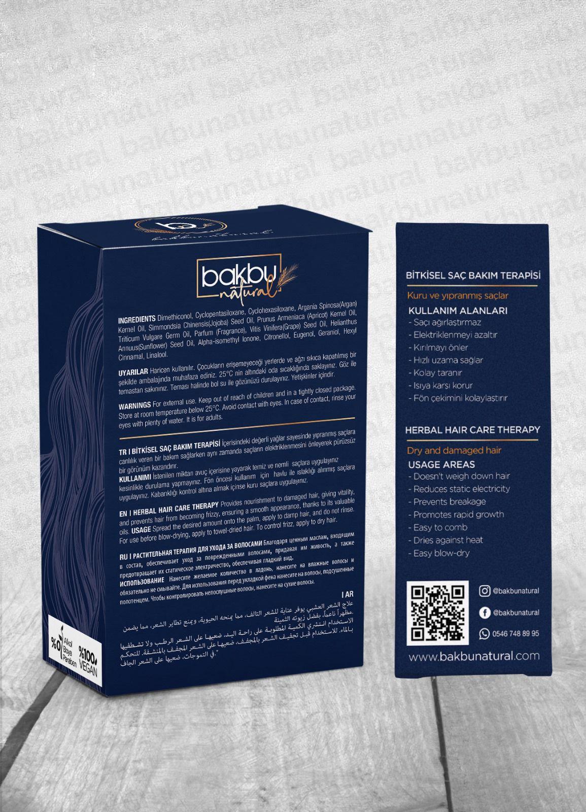 Canlandırıcı ve Besleyici Saç Bakım Yağ 50 ml