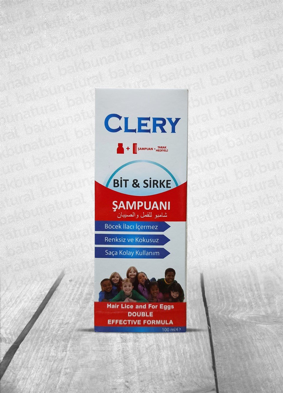 Clery Bit ve Sirke Şampuanı 100ml