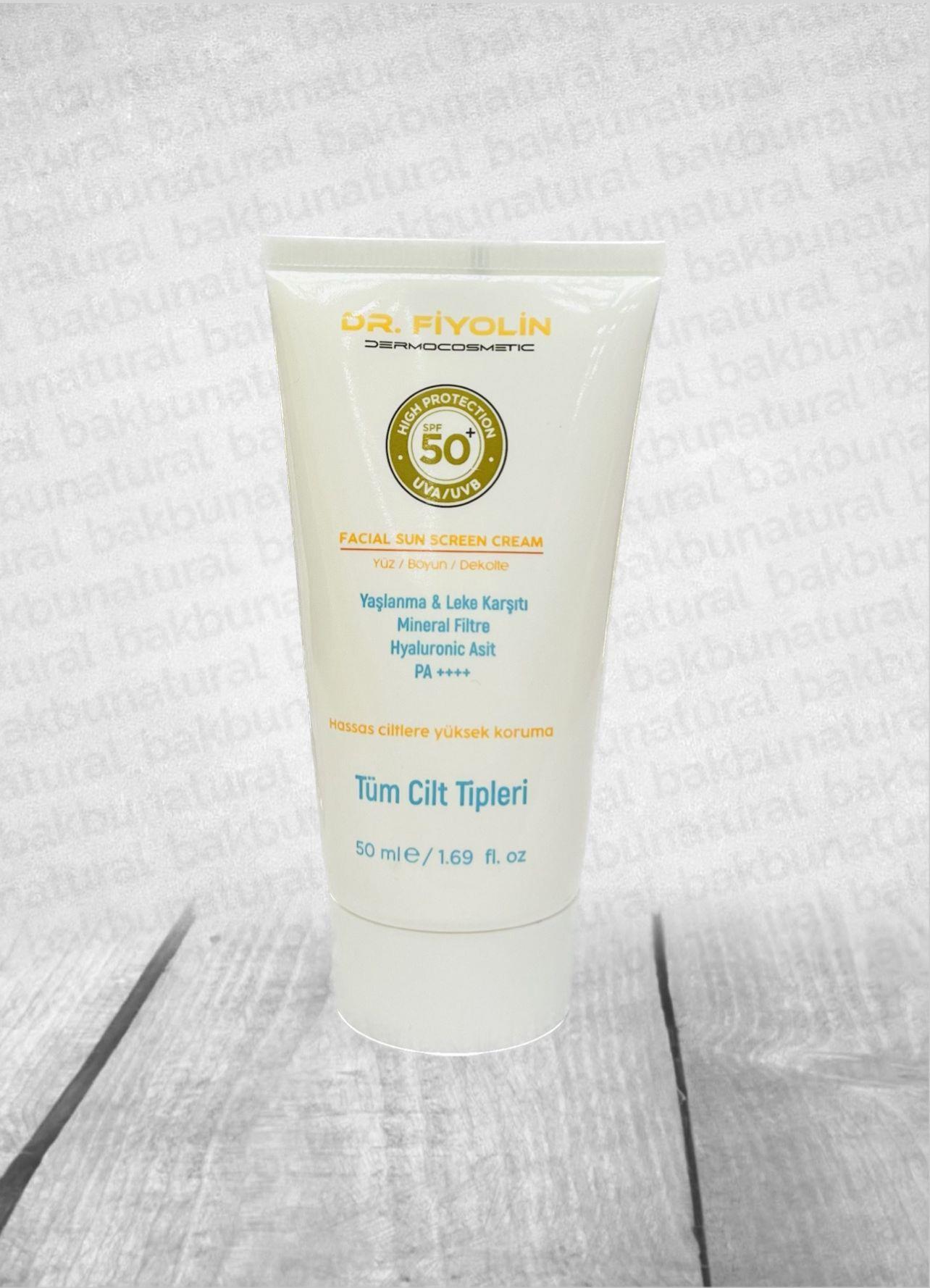 Dr. Fiyolin Güneş Koruyucu (50spf)